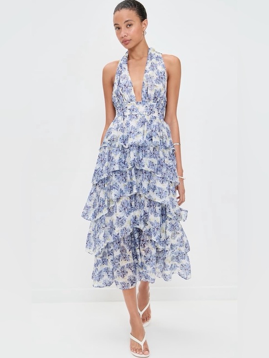 Anthropologie Dresses & Skirts - En Saison Odessa sleeveless tiered midi dress